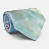 Orion Nebula Space Galaxy negatief Stropdas (Opgerold)