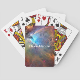 Orion Nebula Space Galaxy Pokerkaarten