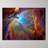 Orion Nebula Space Galaxy Print (Voorkant)