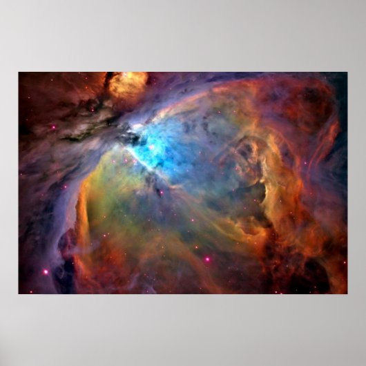 Orion Nebula Space Galaxy Print (Voorkant)