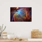Orion Nebula Space Galaxy Print (Keuken)