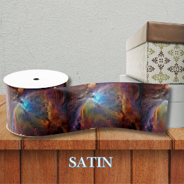 Orion Nebula Space Galaxy Satijnen Lint