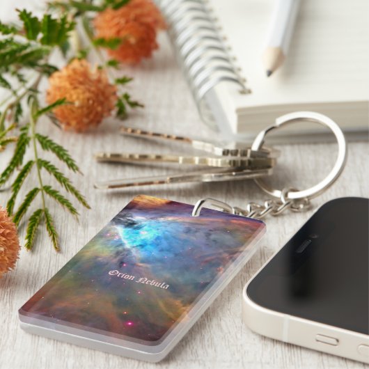 Orion Nebula Space Galaxy Sleutelhanger (Voorkant Rechts)