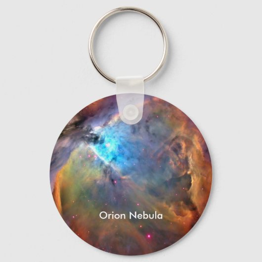 Orion Nebula Space Galaxy Sleutelhanger (Voorkant)