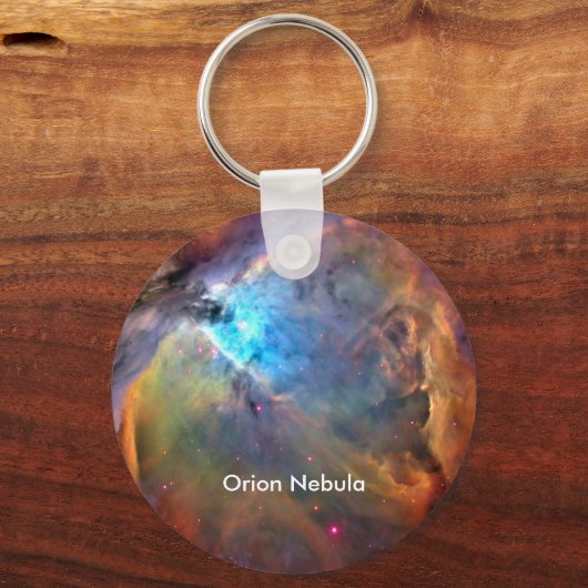 Orion Nebula Space Galaxy Sleutelhanger (Voorkant)