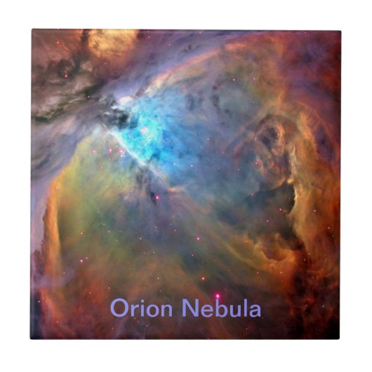 Orion Nebula Space Galaxy Tegeltje (Voorkant)