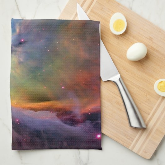 Orion Nebula Space Galaxy Theedoek (Quarter Fold)