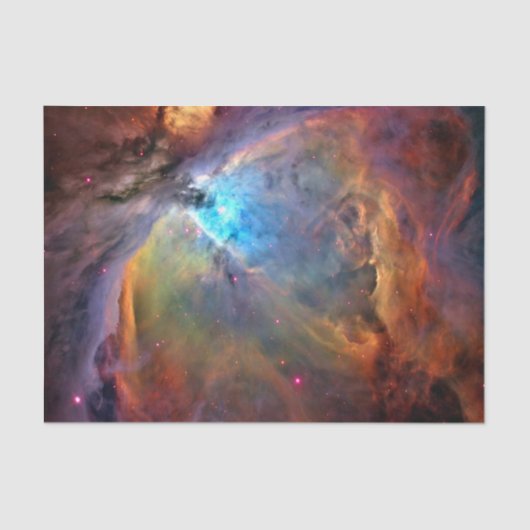 Orion Nebula Space Galaxy Tissuepapier (Voorkant)