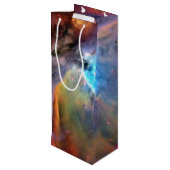 Orion Nebula Space Galaxy Wijn Cadeautas (Achterkant Gekanteld)