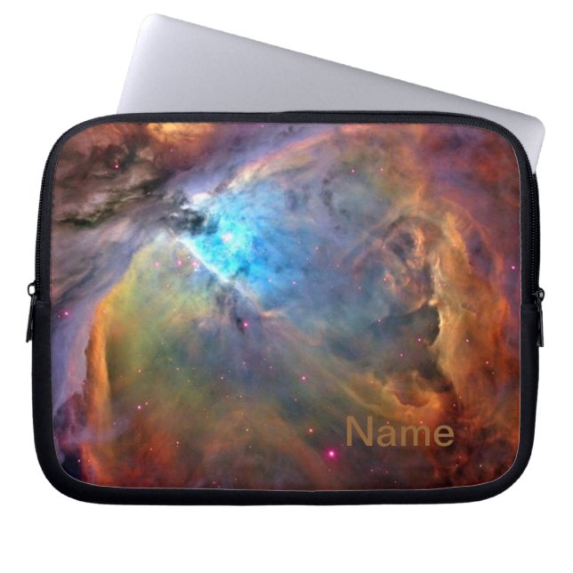 Orion Nebula Specialized Zippered Laptop Hoesje 10 Laptop Sleeve (Voorkant)