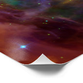 Orion Nebula Stars Composiet Perfect Poster (Hoek)