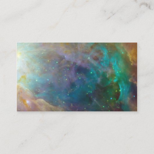 Orion Nebula Visitekaartje (Achterkant)