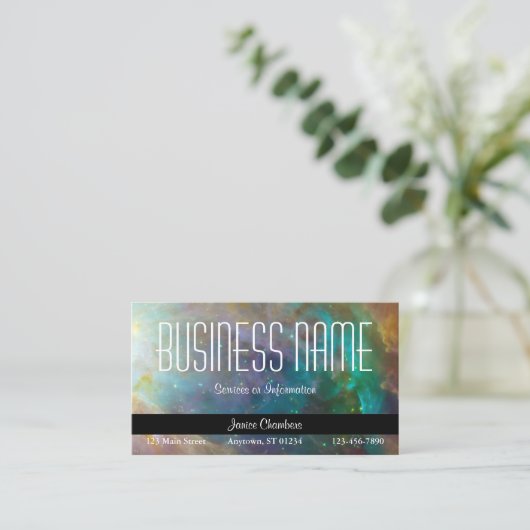 Orion Nebula Visitekaartje (Staand voorkant)