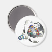 Orion ontplofte Uitzicht Magneet (Voorkant / Achterkant)