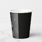 Orion Spacecraft in Lunar Orbit Papieren Bekers (Links)