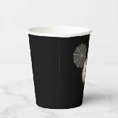 Orion Spacecraft in Lunar Orbit Papieren Bekers (Rechts)