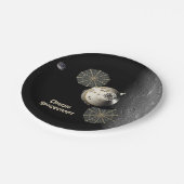 Orion Spacecraft in Lunar Orbit Papieren Bordje (Gekanteld)