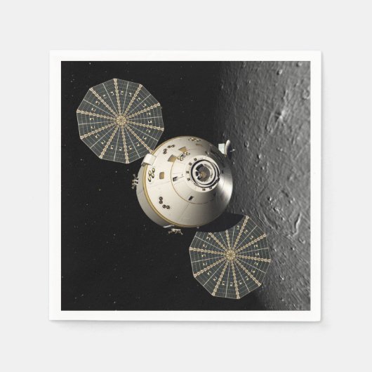 Orion Spacecraft in Lunar Orbit Servet (Voorkant)