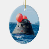 Orion Spacecraft Parachute Landing Keramisch Ornament (Rechts)