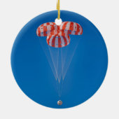 Orion Spacecraft Parachute Landing Keramisch Ornament (Achterkant)