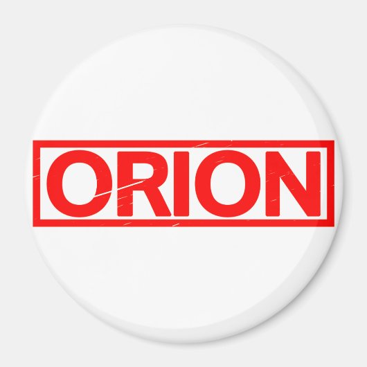 Orion Stamp Magneet (Voorkant)
