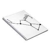 Orion the hunter Constellation Stars Notitieboek (Rechterzijde)