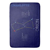 Orion van het noordelijk halfrond badmat (Voorkant Verticaal)