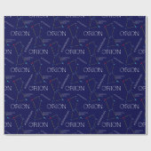 Orion van het noordelijk halfrond cadeaupapier (Vlak)