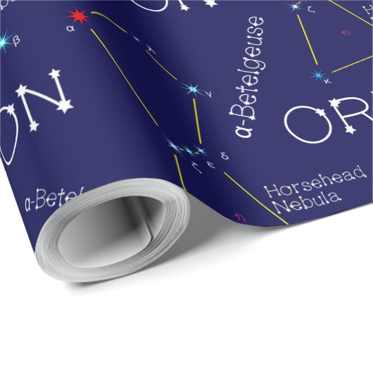 Orion van het noordelijk halfrond cadeaupapier (Rol Hoek)