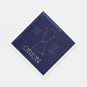 Orion van het noordelijk halfrond servet (Hoek)