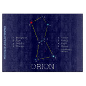Orion van het noordelijk halfrond snijplank (Voorkant)