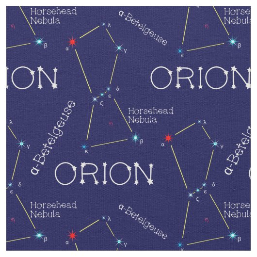 Orion van het noordelijk halfrond stof (Close Up)