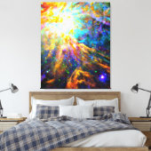 Orionnebula - emissieneubula canvas afdruk (Insitu (Slaapkamer))