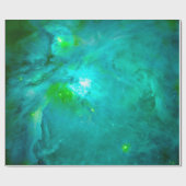 Orionnevel Aqua Teal Cadeaupapier (Vlak)