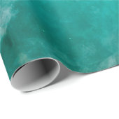 Orionnevel Aqua Teal Cadeaupapier (Rol Hoek)
