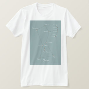 Orionnevel Astronomische Grafiek T-shirt