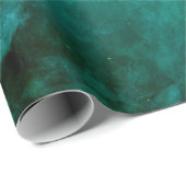 Orionnevel Diep Teal Groen Cadeaupapier (Rol Hoek)