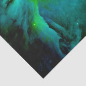Orionnevel Groen Teal Tissuepapier (Detail)