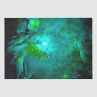 Orionnevel Groen Teal Tissuepapier