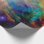 Orionnevel Hubble Spitzer Telescoop Ruimte Foto Cadeaupapier (Hoek)