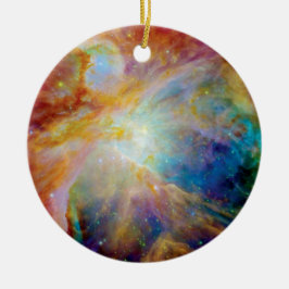 Orionnevel Hubble Spitzer Telescoop Ruimte Foto Keramisch Ornament