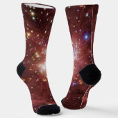 Orionnevel Kosmische Diepe Ruimte Nieuwheid Sokken (Gebogen)