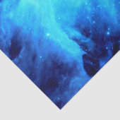 Orionnevel Levendig Blauw Tissuepapier (Detail)