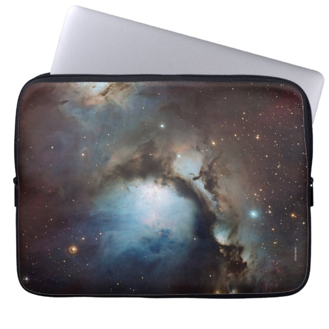 Orionnevel Messier 78 echte ruimtefoto Laptop Sleeve (Voorkant)
