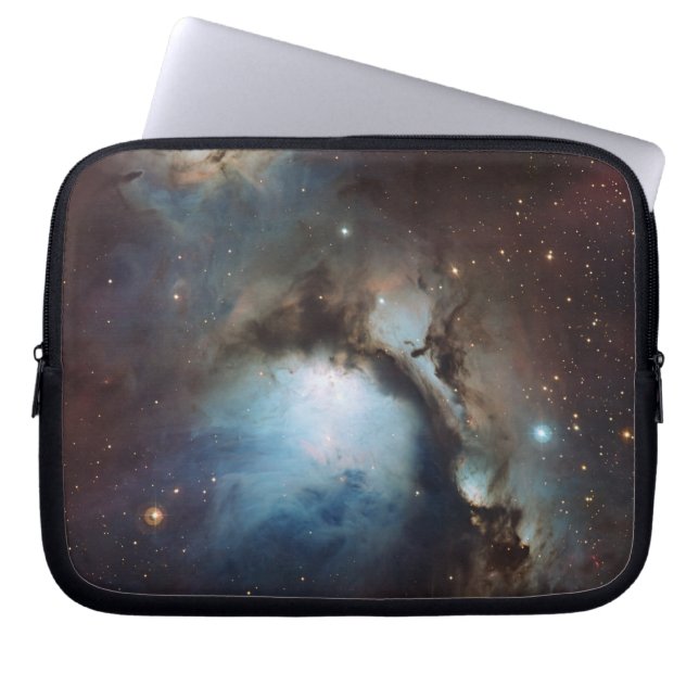 Orionnevel Messier 78 echte ruimtefoto Laptop Sleeve (Voorkant)
