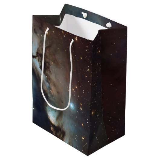 Orionnevel Messier 78 echte ruimtefoto Medium Cadeauzakje (Voorkant Gekanteld)