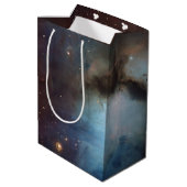 Orionnevel Messier 78 echte ruimtefoto Medium Cadeauzakje (Achterkant Gekanteld)