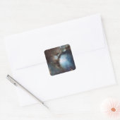 Orionnevel Messier 78 echte ruimtefoto Vierkante Sticker (Envelop)