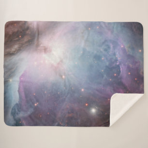 Orionnevel Messier 78 Pastel Ruimtefoto Sherpa Deken