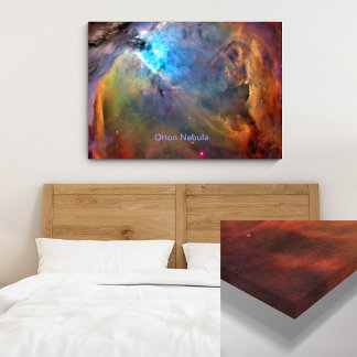Orionnevel Ruimte Sterrenstelsel Canvas Afdruk